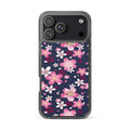 Sakura iPhone Clear Case (Indigo) - iPhone 17 Pro Max