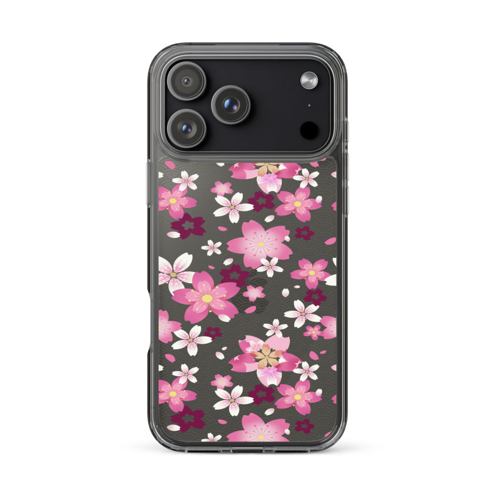 Sakura iPhone Clear Case (Transparent) - iPhone 17 Pro Max