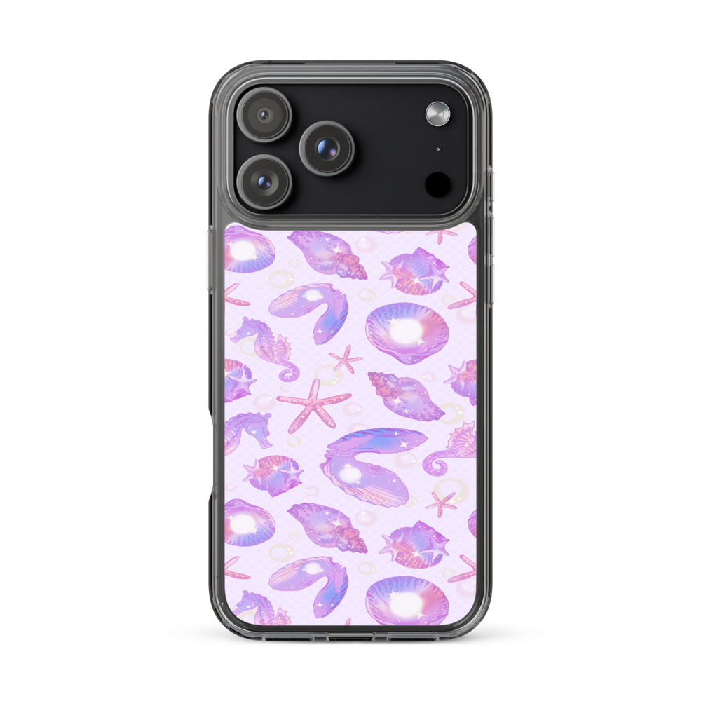 Sea Princess iPhone Clear Case (Pink) - iPhone 17 Pro Max