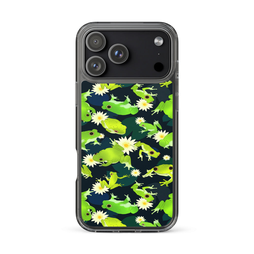 Kero-kero iPhone Clear Case (Blue) - iPhone 17 Pro Max