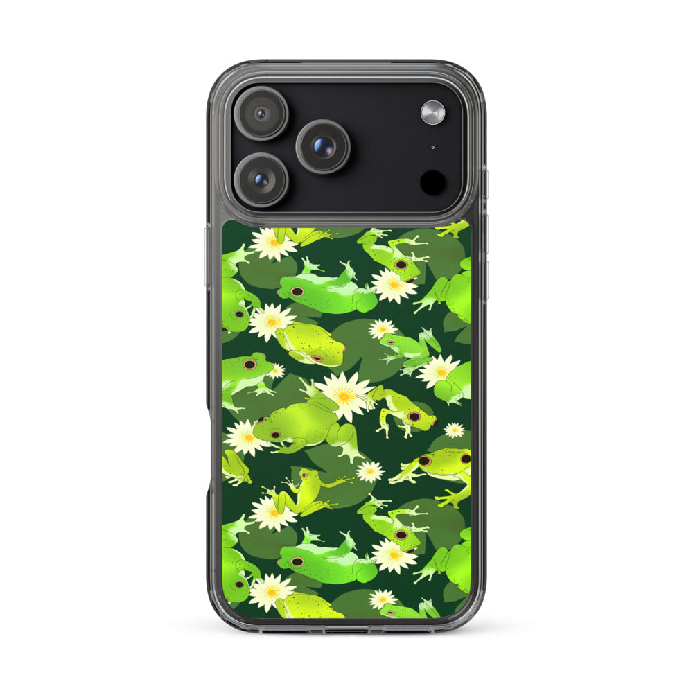 Kero-kero iPhone Clear Case (Green) - iPhone 17 Pro Max