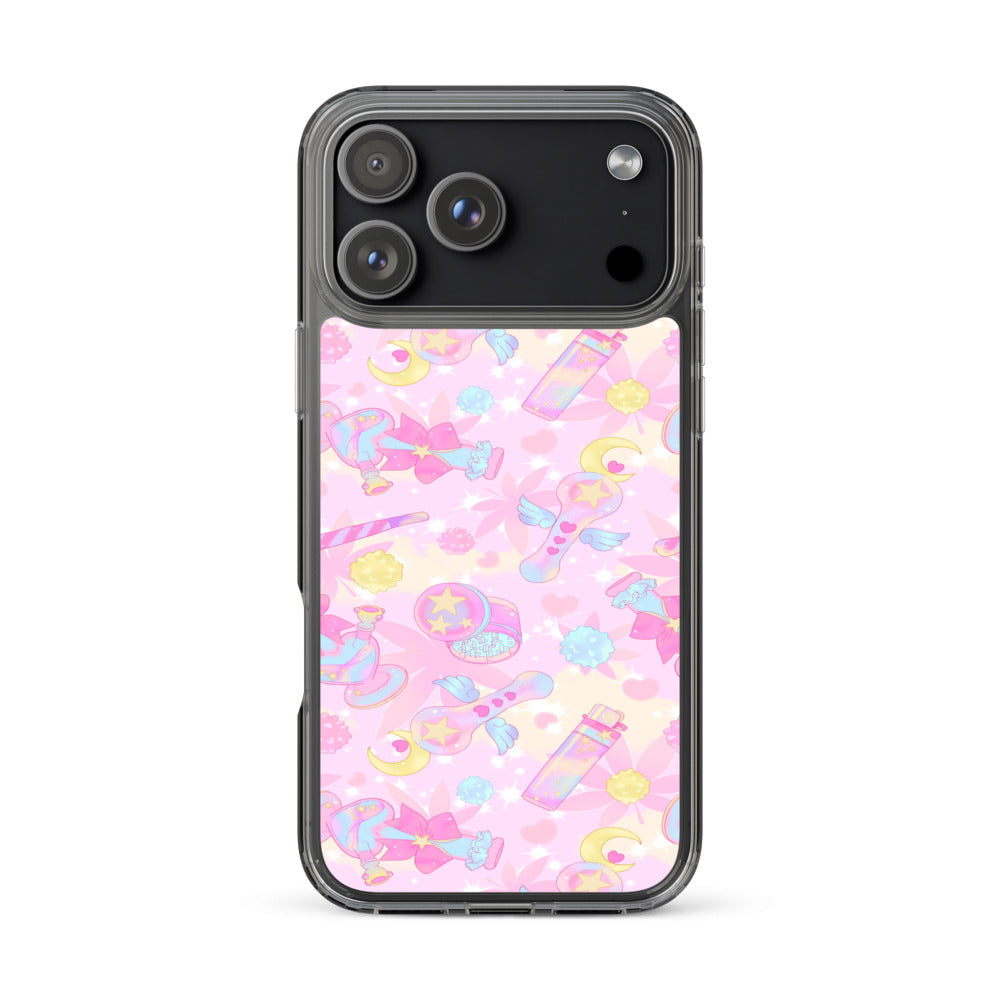 Indica Magica iPhone Clear Case (Pink) - iPhone 17 Pro Max