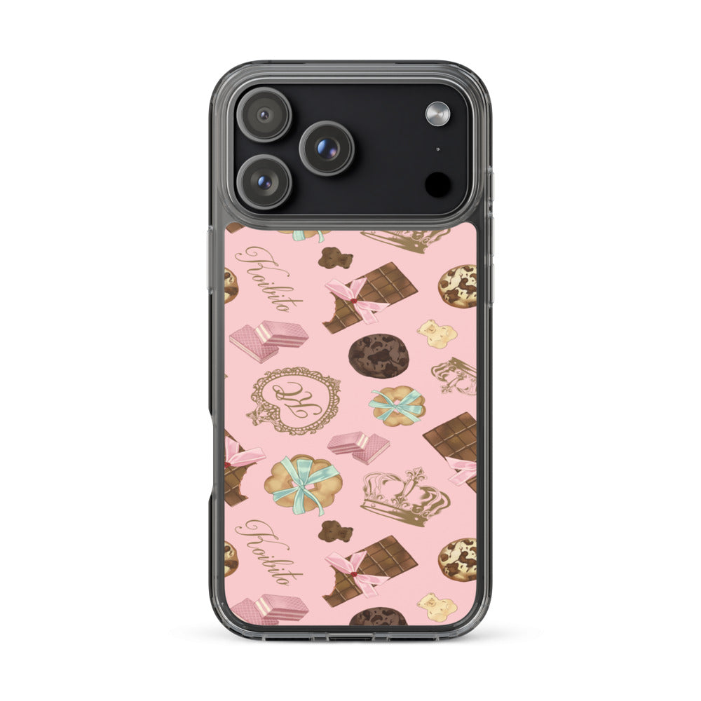 Royal Cookie iPhone Clear Case (Strawberry) - iPhone 17 Pro Max