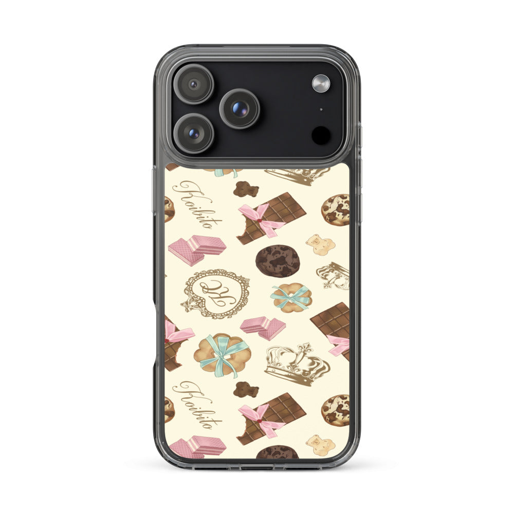 Royal Cookie iPhone Clear Case (Vanilla) - iPhone 17 Pro Max