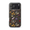 Gothic Tea Time iPhone Clear Case (Wood Bark) - iPhone 17 Pro Max