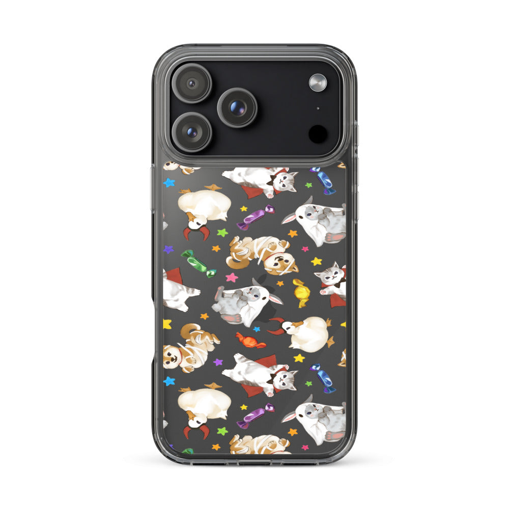 Trick or Treaters iPhone Clear Case (Transparent) - iPhone 17 Pro Max