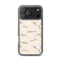 Snow Bird iPhone Clear Case (Cream) - iPhone 17 Pro Max