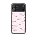Snow Bird iPhone Clear Case (Pink) - iPhone 17 Pro Max