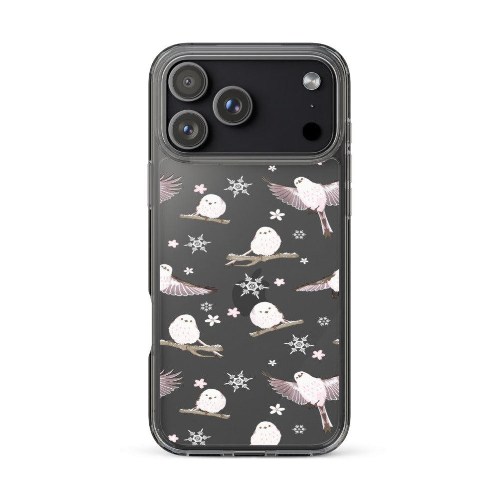 Snow Bird iPhone Clear Case (Transparent) - iPhone 17 Pro Max