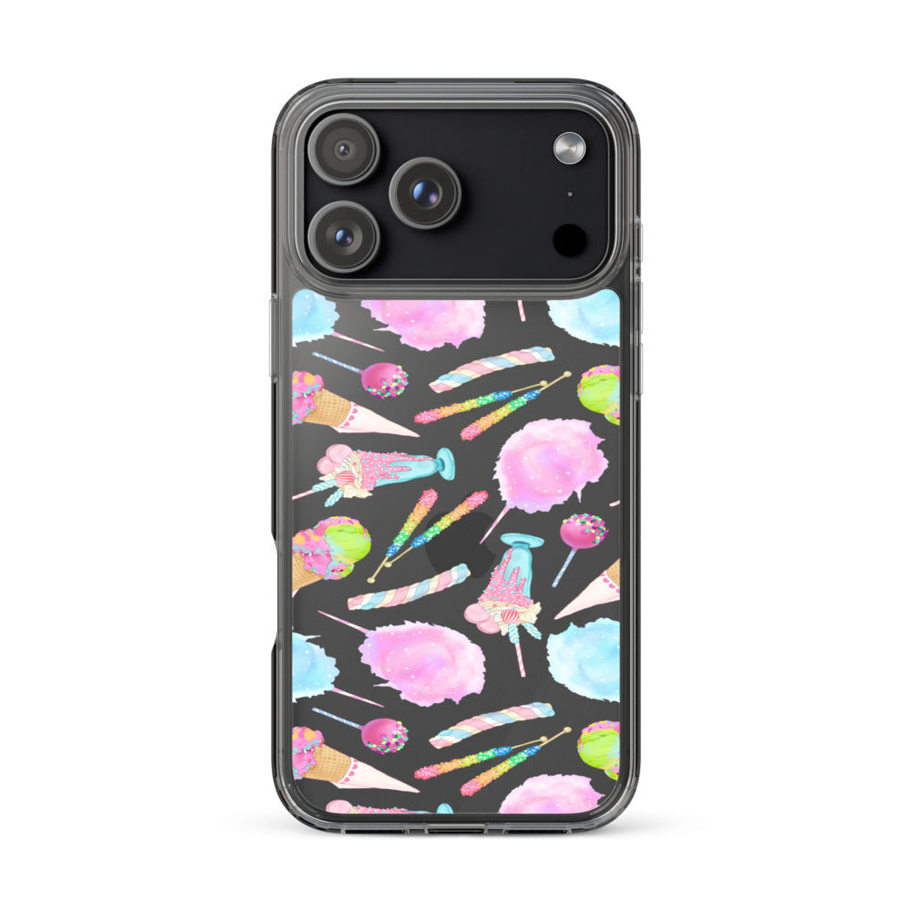 Rainbow Candy iPhone Clear Case (Transparent) - iPhone 17 Pro Max