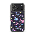 Axolotl iPhone Clear Case (Galaxy Blue) - iPhone 17 Pro Max