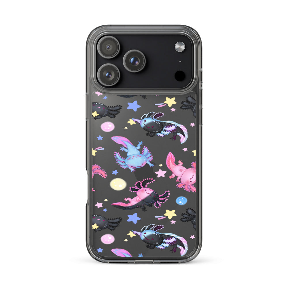 Axolotl iPhone Clear Case (Transparent) - iPhone 17 Pro Max