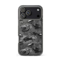 Enchanted Rose (Transparent) iPhone Clear Case (Black) - iPhone 17 Pro Max