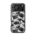 Enchanted Rose iPhone Clear Case (Black) - iPhone 17 Pro Max