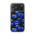 Enchanted Rose iPhone Clear Case (Blue) - iPhone 17 Pro Max