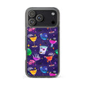 Monster Party iPhone Clear Case (Dark Purple) - iPhone 17 Pro Max