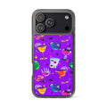 Monster Party iPhone Clear Case (Vivid Violet) - iPhone 17 Pro Max