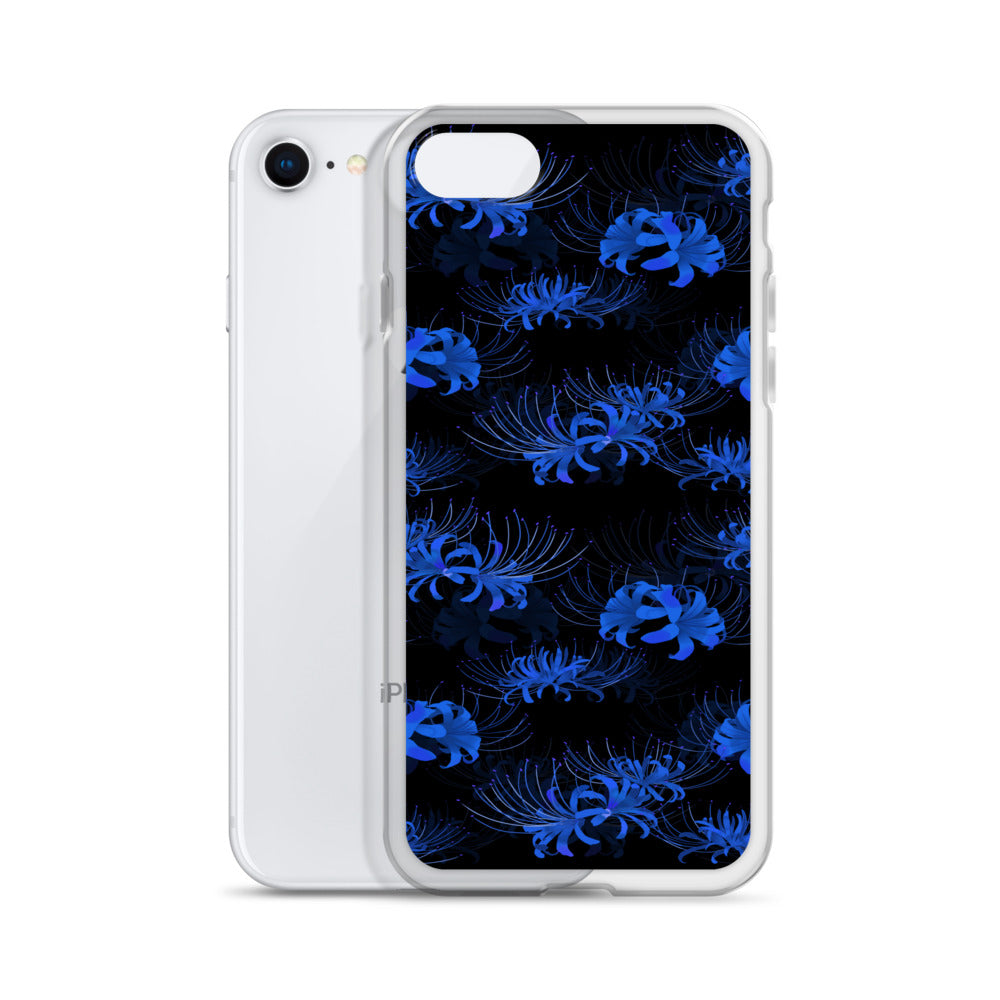 Higanbana iPhone Clear Case (Blue) - iPhone 7/8