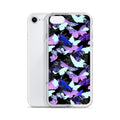 Butterfly iPhone Clear Case (Black) - iPhone 7/8