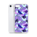 Butterfly iPhone Clear Case (Purple) - iPhone 7/8
