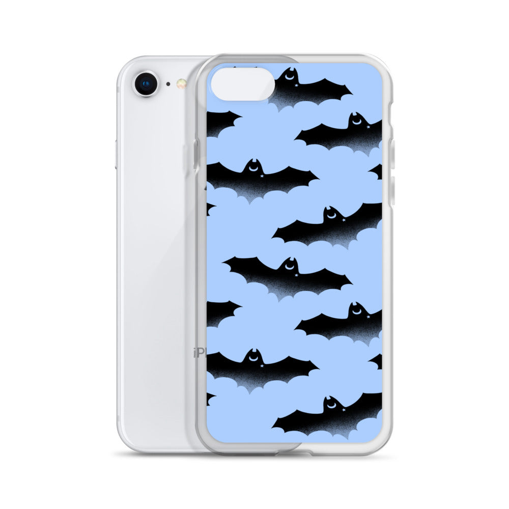 Lilith iPhone Clear Case (Black/Blue) - iPhone 7/8