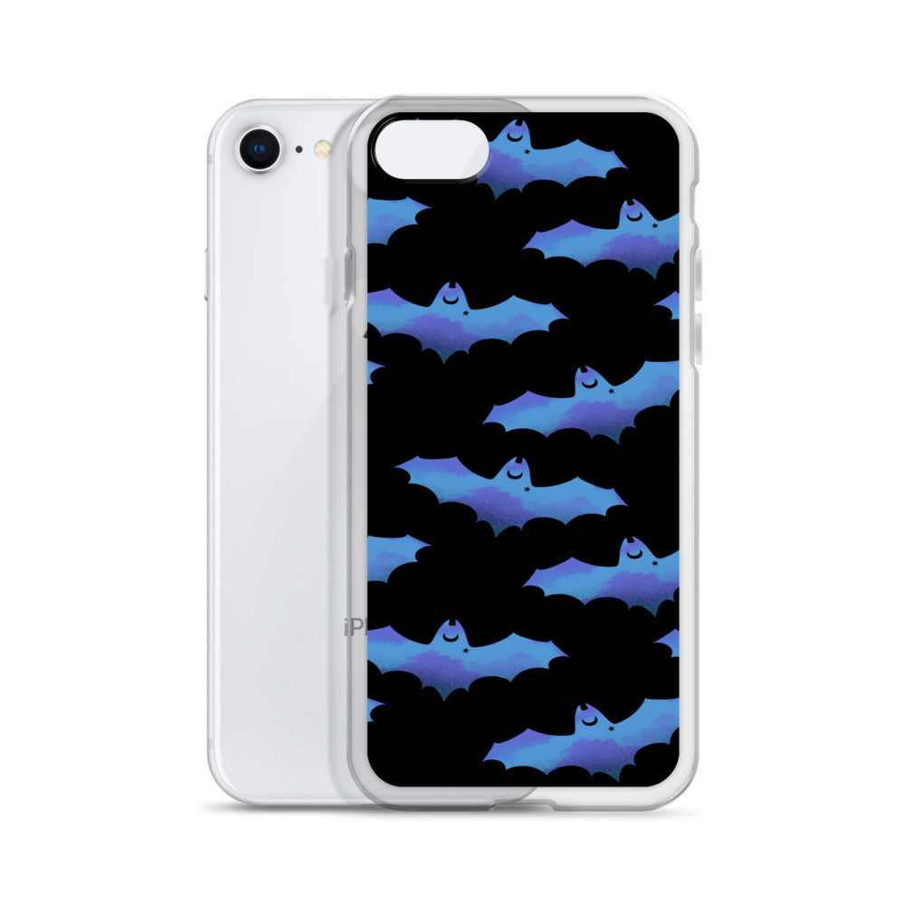 Lilith iPhone Clear Case (Blue/Black) - iPhone 7/8