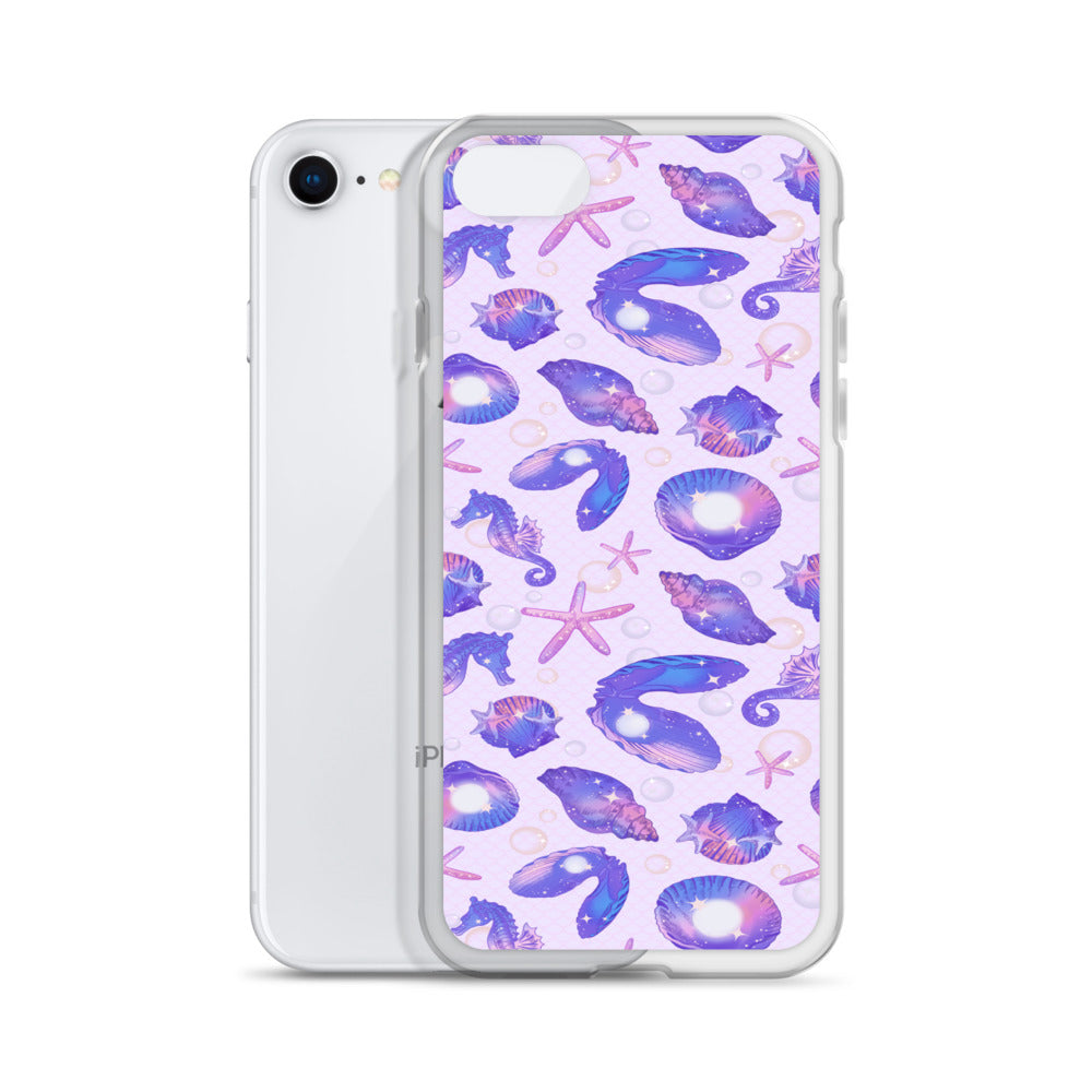 Sea Princess iPhone Clear Case (Indigo) - iPhone 7/8