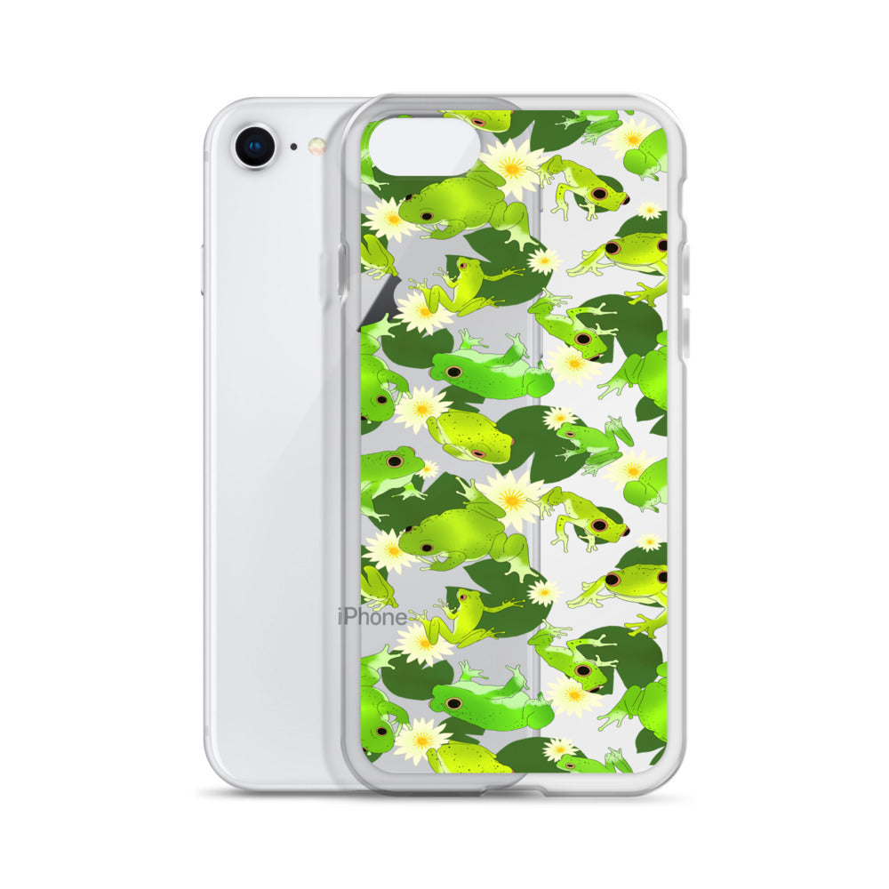 Kero-kero iPhone Clear Case (Transparent Blue) - iPhone 7/8