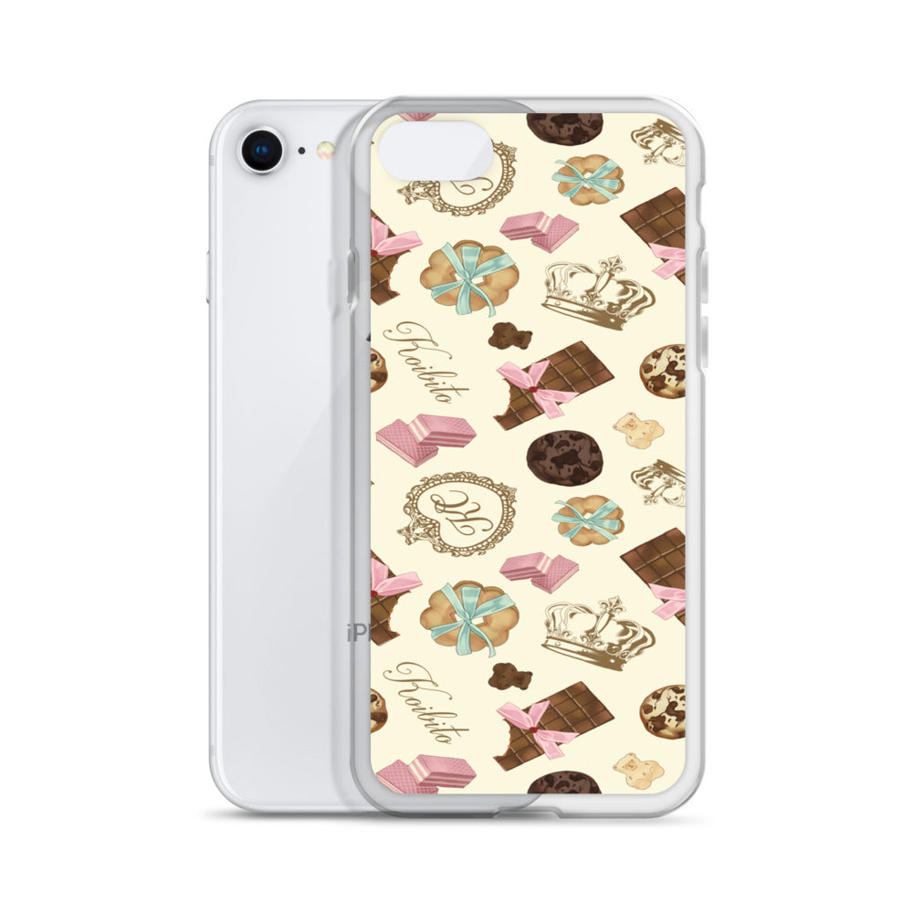 Royal Cookie iPhone Clear Case (Vanilla) - iPhone 7/8