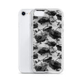 Enchanted Rose iPhone Clear Case (Black) - iPhone 7/8