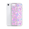Gamer Girl iPhone® Clear Case featuring cute gaming designs, offering sleek protection against scratches and dirt.