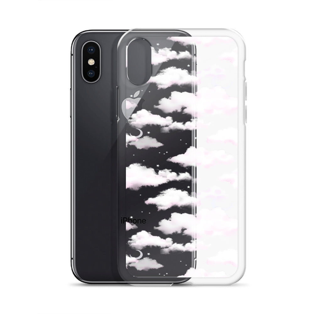 Cloudy Sky iPhone Clear Case (Transparent) - iPhone X/XS