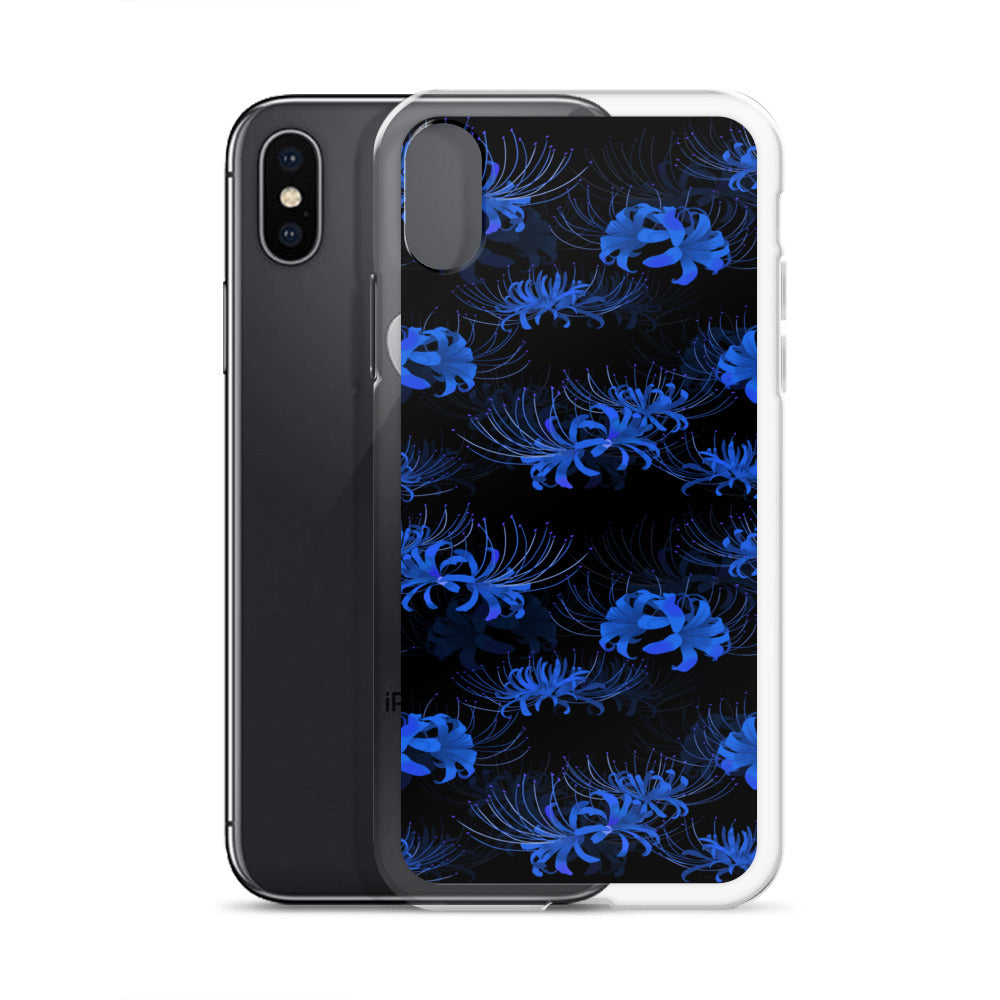 Higanbana iPhone Clear Case (Blue) - iPhone X/XS