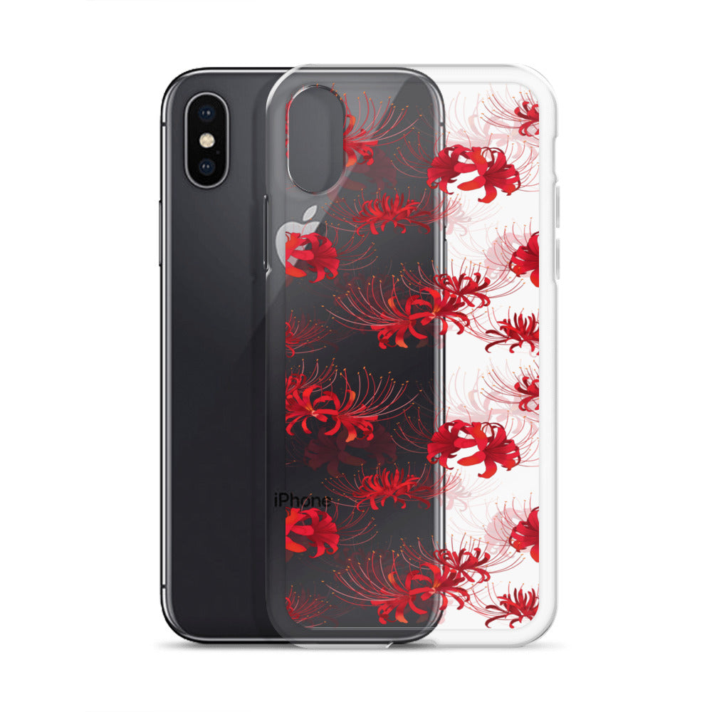 Higanbana iPhone Clear Case (Transparent Red) - iPhone X/XS