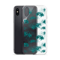 Higanbana iPhone Clear Case (Transparent Teal) - iPhone X/XS