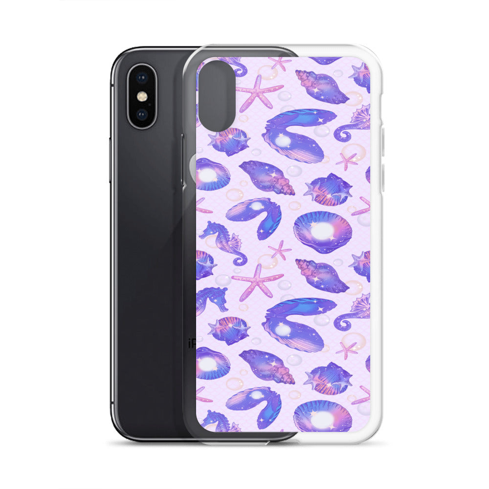 Sea Princess iPhone Clear Case (Indigo) - iPhone X/XS