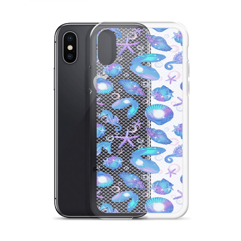 Sea Princess iPhone Clear Case (Transparent Indigo) - iPhone X/XS