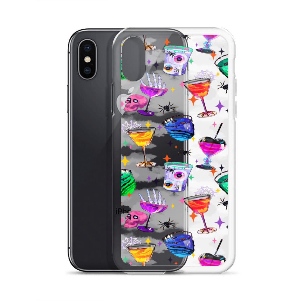 Monster Party iPhone Clear Case (Transparent) - iPhone X/XS