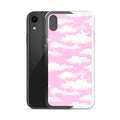 Cloudy Sky iPhone Clear Case (Pink) - iPhone XR