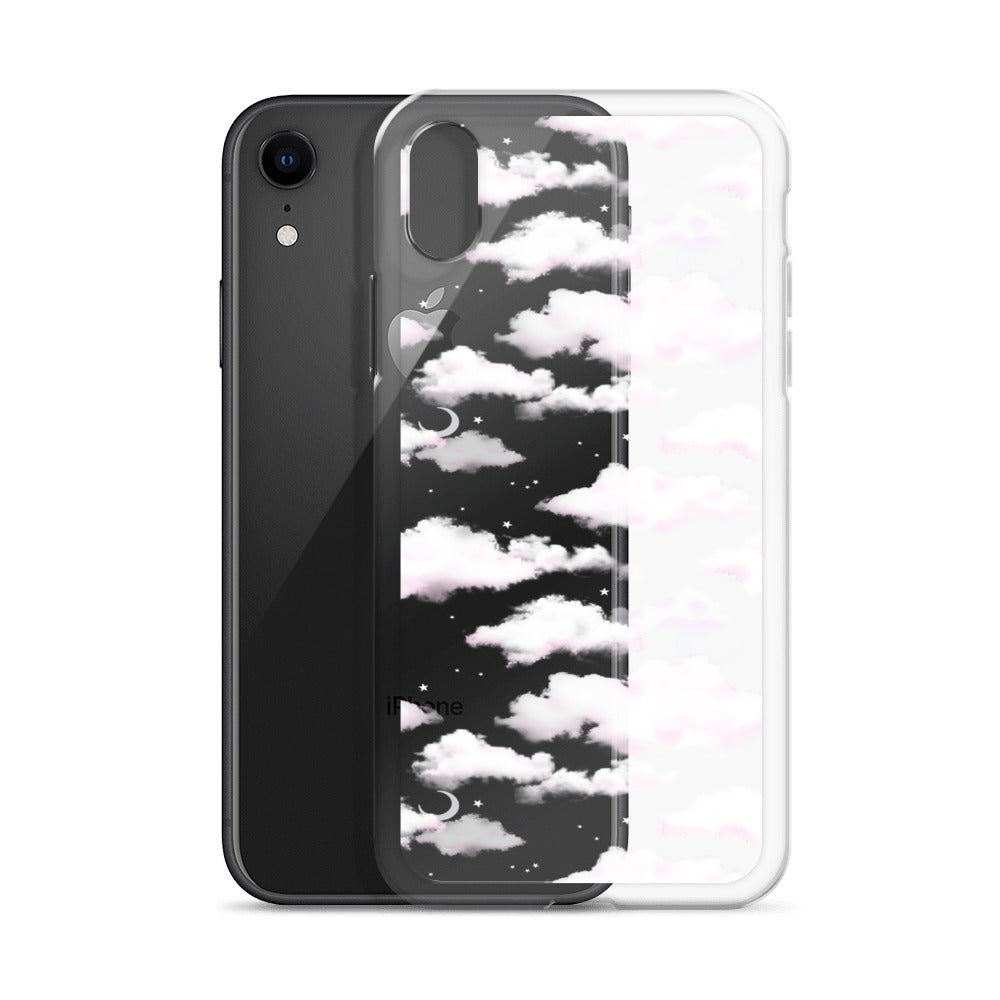 Cloudy Sky iPhone Clear Case (Transparent) - iPhone XR