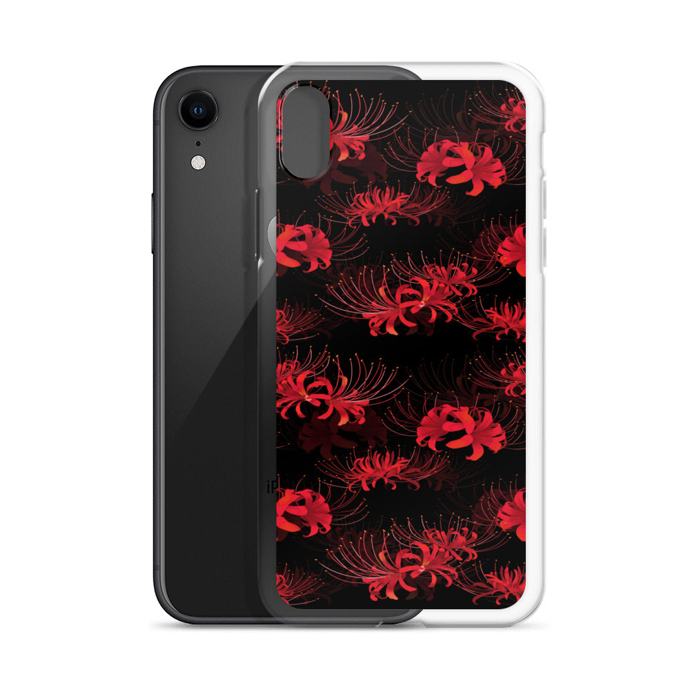 Higanbana iPhone Clear Case (Red) - iPhone XR