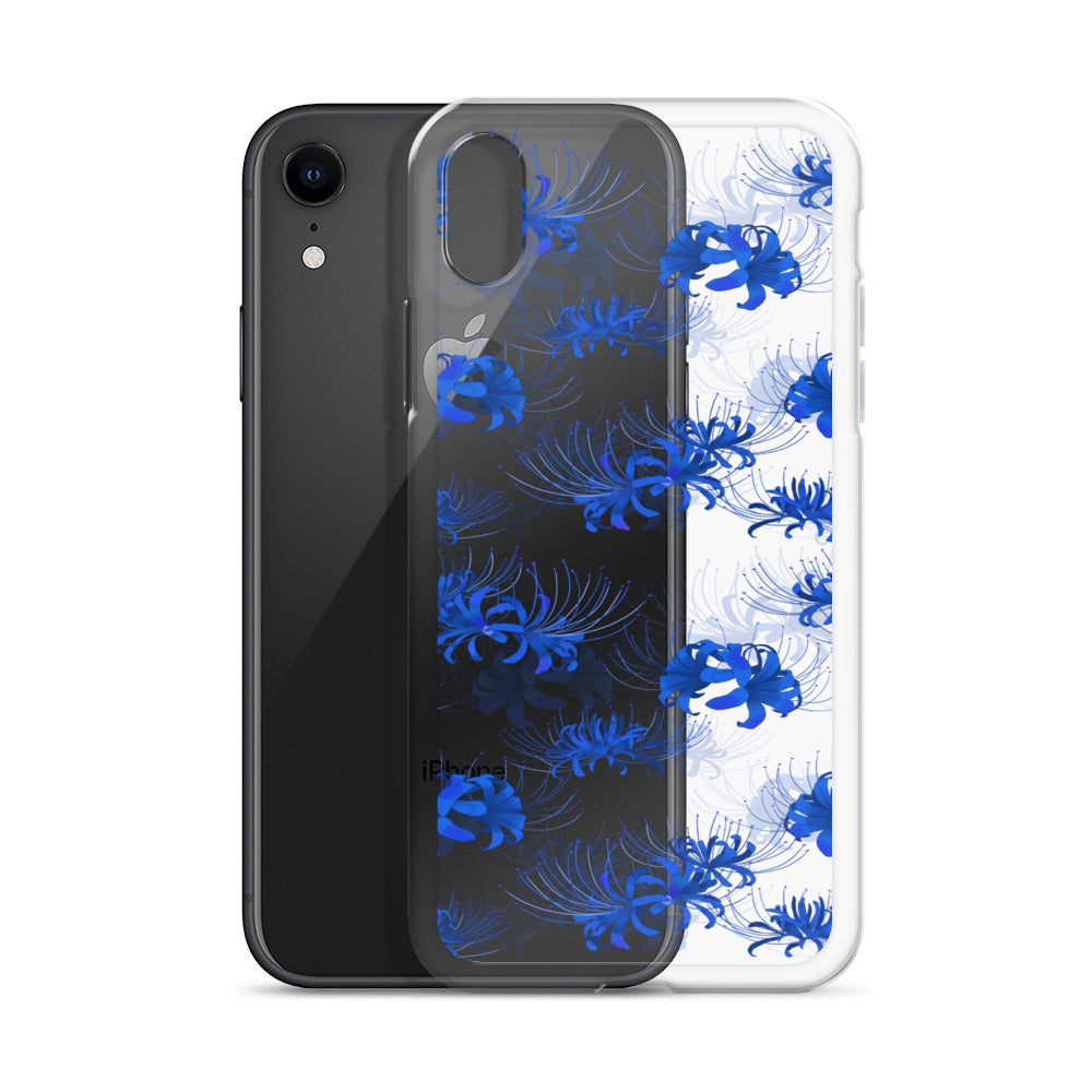 Higanbana iPhone Clear Case (Transparent Blue) - iPhone XR