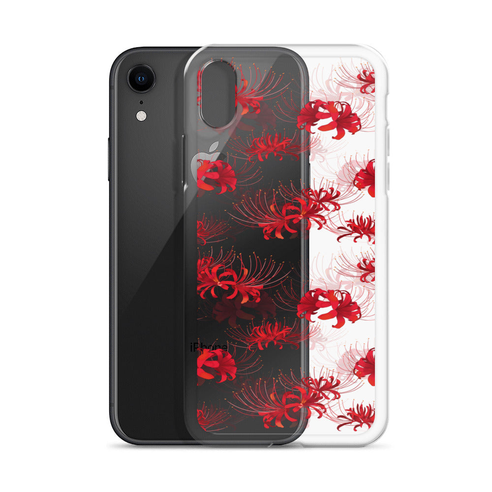 Higanbana iPhone Clear Case (Transparent Red) - iPhone XR