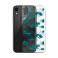 Higanbana iPhone Clear Case (Transparent Teal) - iPhone XR