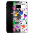 Monster Party Samsung® Clear Case showcases vibrant designs while providing durable protection for your phone.