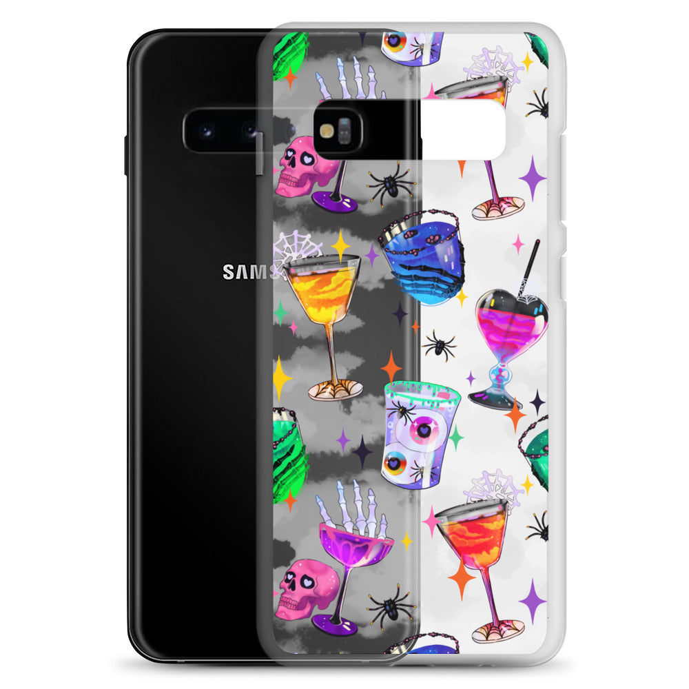 Monster Party Samsung® Clear Case showcases vibrant designs while providing durable protection for your phone.