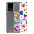 Monster Party Samsung® Clear Case features a vibrant design, ensuring your phone stays protected and stylish.