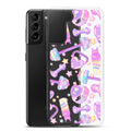 Sleek Glitter Gains Samsung® Clear Case offers premium protection with a stylish design for your smartphone.