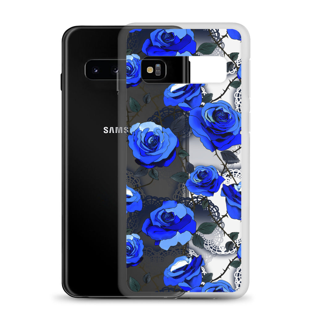 Stylish Enchanted Rose Samsung® Clear Case (Transparent) offers protection against scratches and dirt while enhancing your phone's look.
