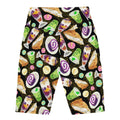 Celebrate your cultural heritage with vibrant Filipino Dessert Biker Shorts featuring delicious Filipino treats.
